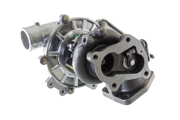 Turbocompressor — vista do conjunto