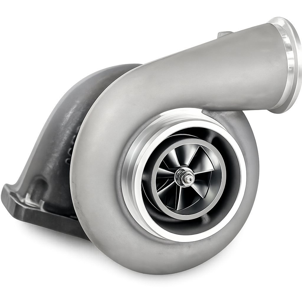 Turbocompressor — vista do conjunto