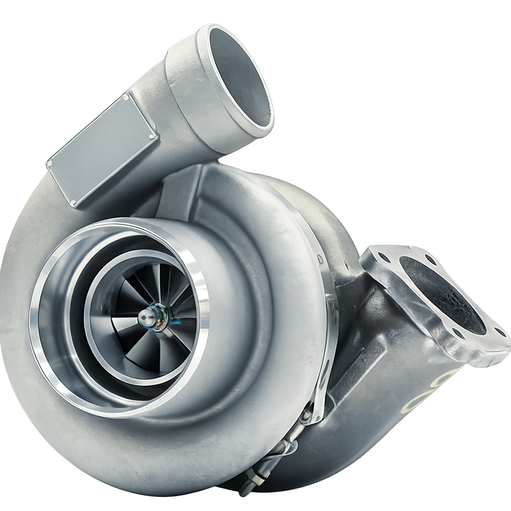 Turbocompressor — vista do conjunto